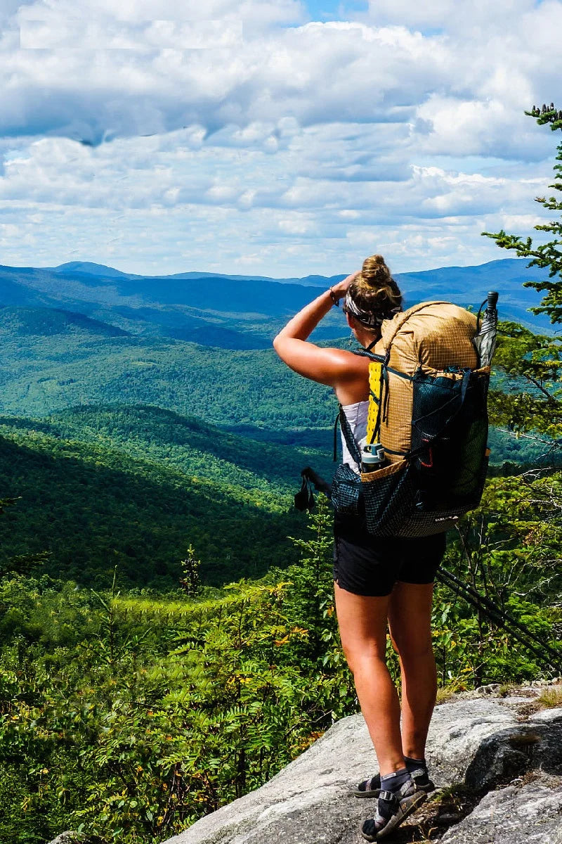 FLAME'S CREED Qi Dian Pro Backpack – 40+16L Ultralight | Frameless Travel, Camping & Hiking Outdoor Pack - Cast And Catch