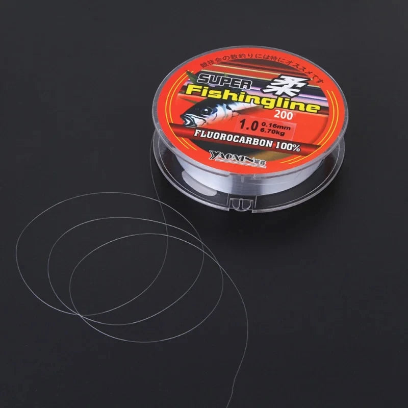 100/200m Super Strong Nylon Fishing Line – Transparent | Not Fluorocarbon | Fishing Accessories & Tackle - Cast And Catch