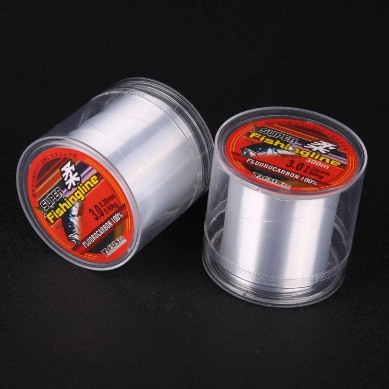 300/500m Wicker Fly Fishing Line – 3.8–21kg | Braided Nylon with Fluorocarbon Coating | Carbon Fiber Leader | Japan - Cast And Catch