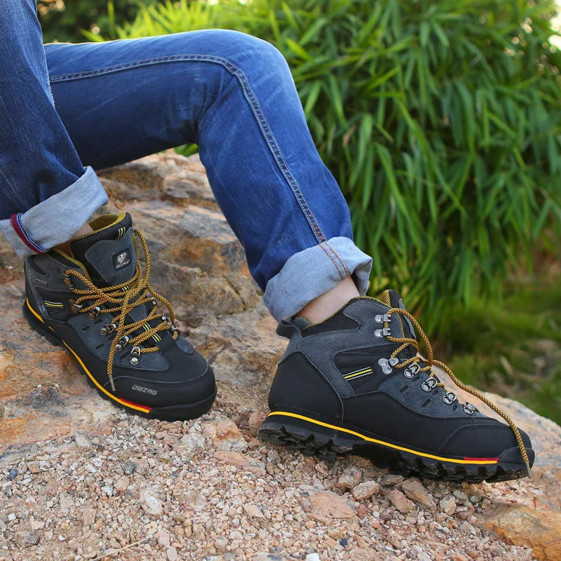 Men’s Hiking Shoes – Outdoor Mountain Climbing Sneakers | Top-Quality Casual Fashion & Snow Boots - Cast And Catch