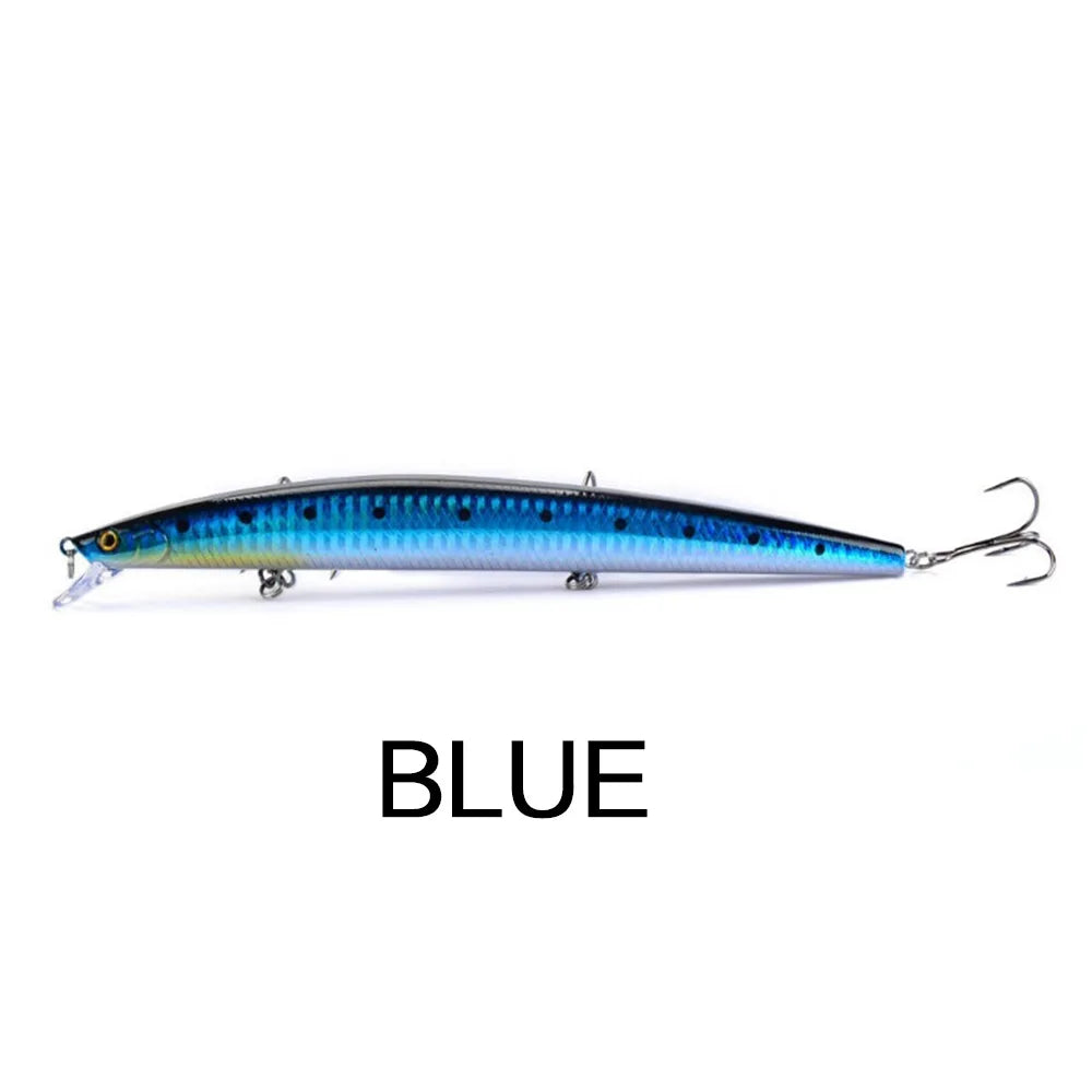 FLYSAND Crankbait Lure – 18cm, 24g | Hard Bait | Sea Wobbler | Swimming Laser Minnow | Artificial Fishing Bait - Cast And Catch