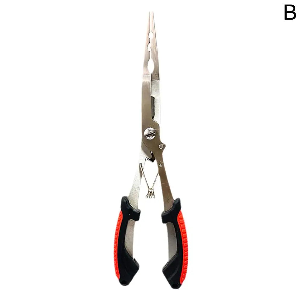 Fishing Pliers – Ergonomic, Anti-Slip & High-Strength | Multifunctional for Cutting Line & Tying Hooks | Angling Equipment - Cast And Catch