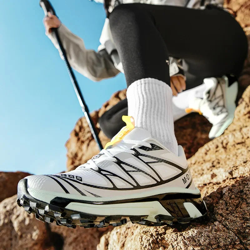 Hiking Shoes – Men’s Trekking & Outdoor Climbing Shoes | Non-Slip, Lightweight & Breathable | Sports Trainers for Women & Couples Camping - Cast And Catch