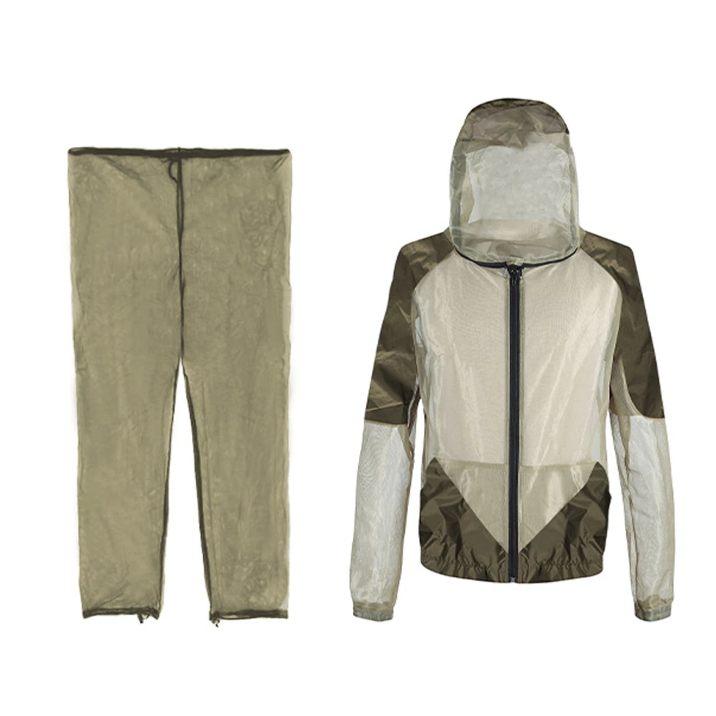 Men’s Fishing Clothes – High-Density Mesh Protection Suit | Long Sleeve Shirt & Pants | Hiking & Fishing - Cast And Catch