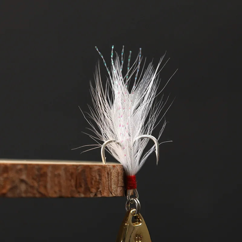 Metal VIB Leech Spinner Lures – 5–30g | Spoon Bait | Artificial | Bass, Pike & Perch Fishing Tackle - Cast And Catch
