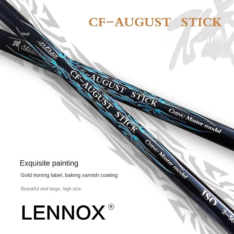 LENNOX AUGUST Rock Fishing Rod – 4–5m | Ultralight Carbon Fiber | Telescopic | Spinning | Ocean/Rock Use (400/500) - Cast And Catch