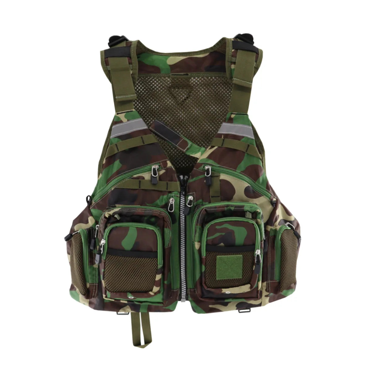 Adjustable Fly Fishing Vest – Unisex | Breathable Mesh Fabric | Quick-Drying | Outdoor & Fishing Activities - Cast And Catch