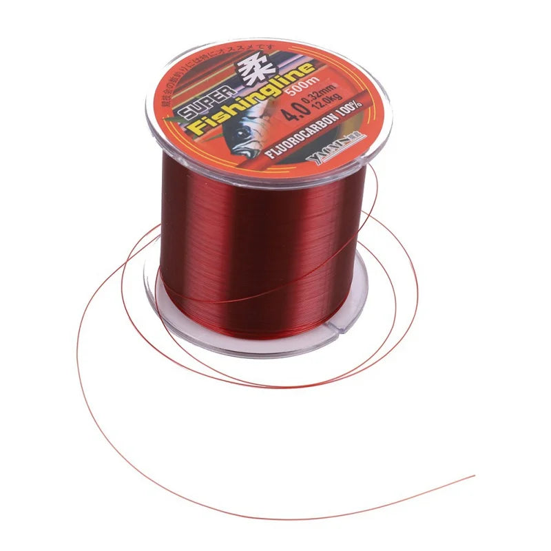 500M Nylon Monofilament Fishing Line – Super Strong | Abrasion-Resistant | Freshwater & Saltwater - Cast And Catch