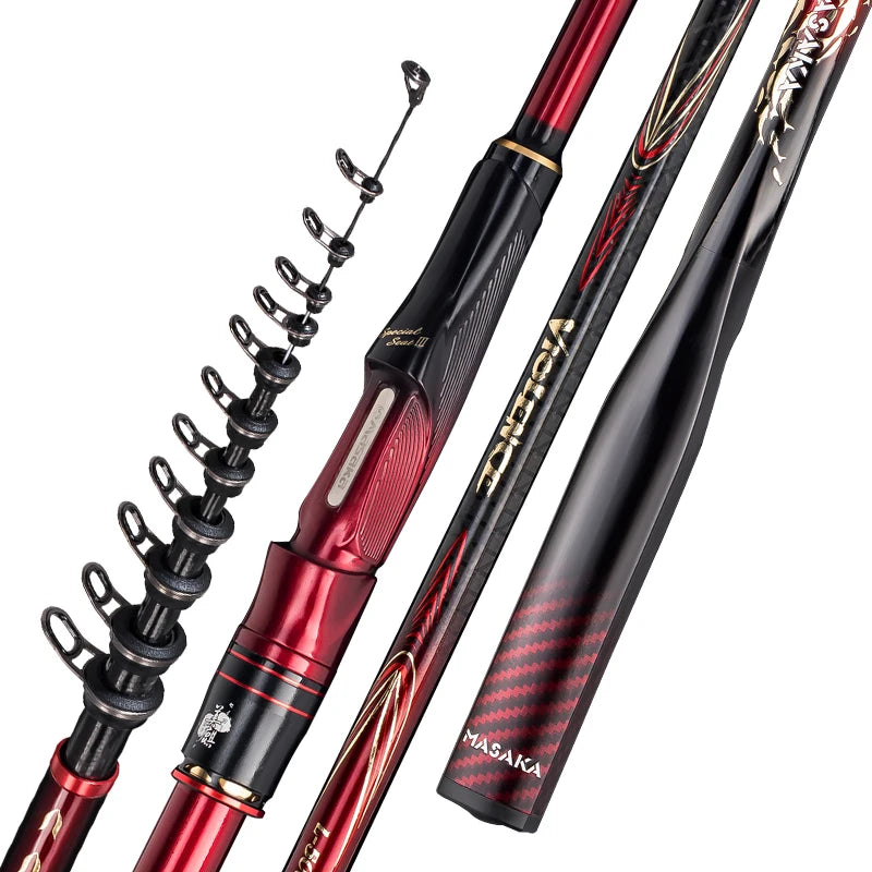 VIOLENCE STUCKY MARSAKA UL-500 Dodo Fishing Rod – Onboard & Seashore Use | Includes Extra Grass - Cast And Catch