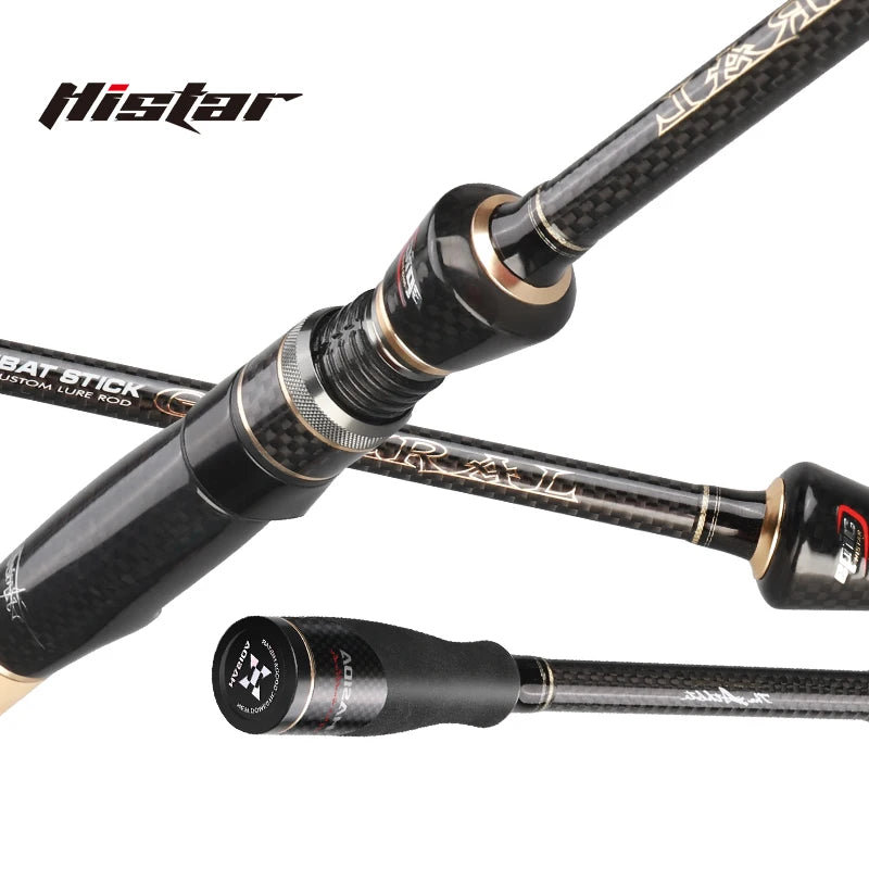 Histar General 2-Section Fishing Rod – 1.9–2.46m | Seaguide T1100G*M40X | Toray 4-Axis High Carbon | Fast Action L–MH | 4A Cork Handle - Cast And Catch