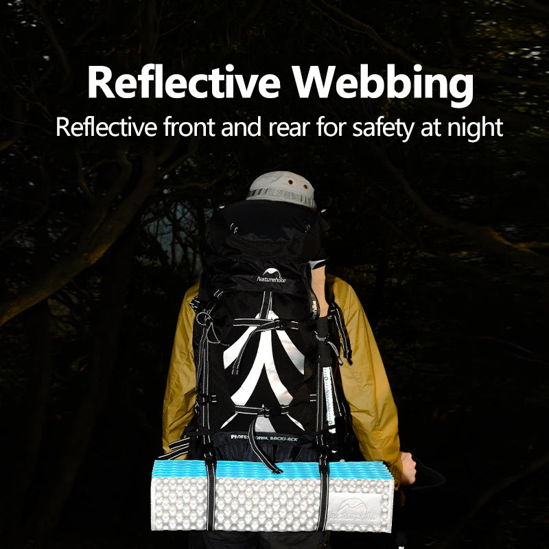 Naturehike Mountain Backpack – 70L | Men’s Waterproof Outdoor Hiking & Climbing Bag | Large Capacity Travel Shoulder Bag - Cast And Catch