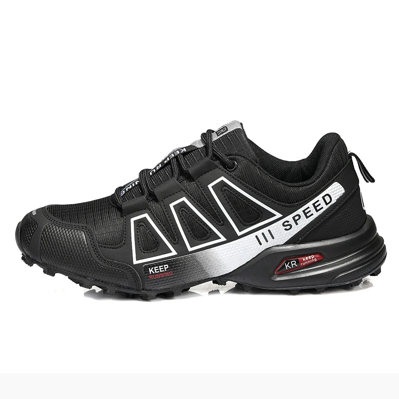 Men’s Hiking Shoes – Outdoor Rubber Sole | Non-Slip, Lightweight & Comfortable | Tactical Training & Travel Sports Shoes - Cast And Catch