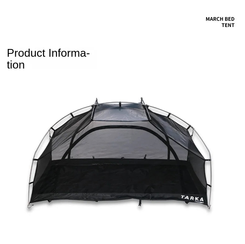 TARKA Camping Bed Inner Tent – Insect-Protection Mesh | For One Person | Summer Hiking & Wild Camping Use - Cast And Catch