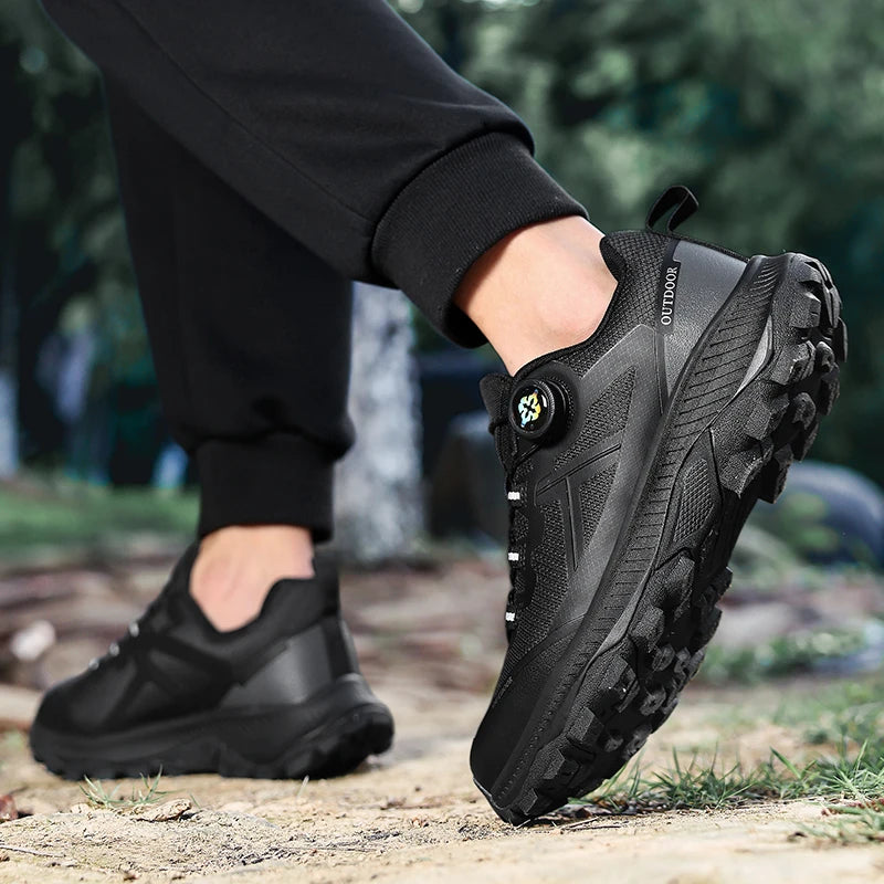 Waterproof Hiking Shoes – Men & Women | Non-Slip, Wear-Resistant Casual Sneakers | Breathable Outdoor Walking Boots - Cast And Catch