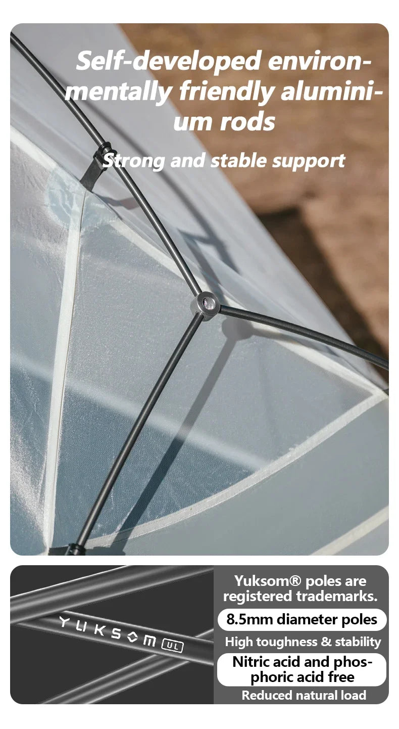 Naturehike Mongar UL Tent – 1–2 Person Ultralight Camping Tent | 15D Waterproof Shelter for Outdoor Hiking & Backpacking - Cast And Catch