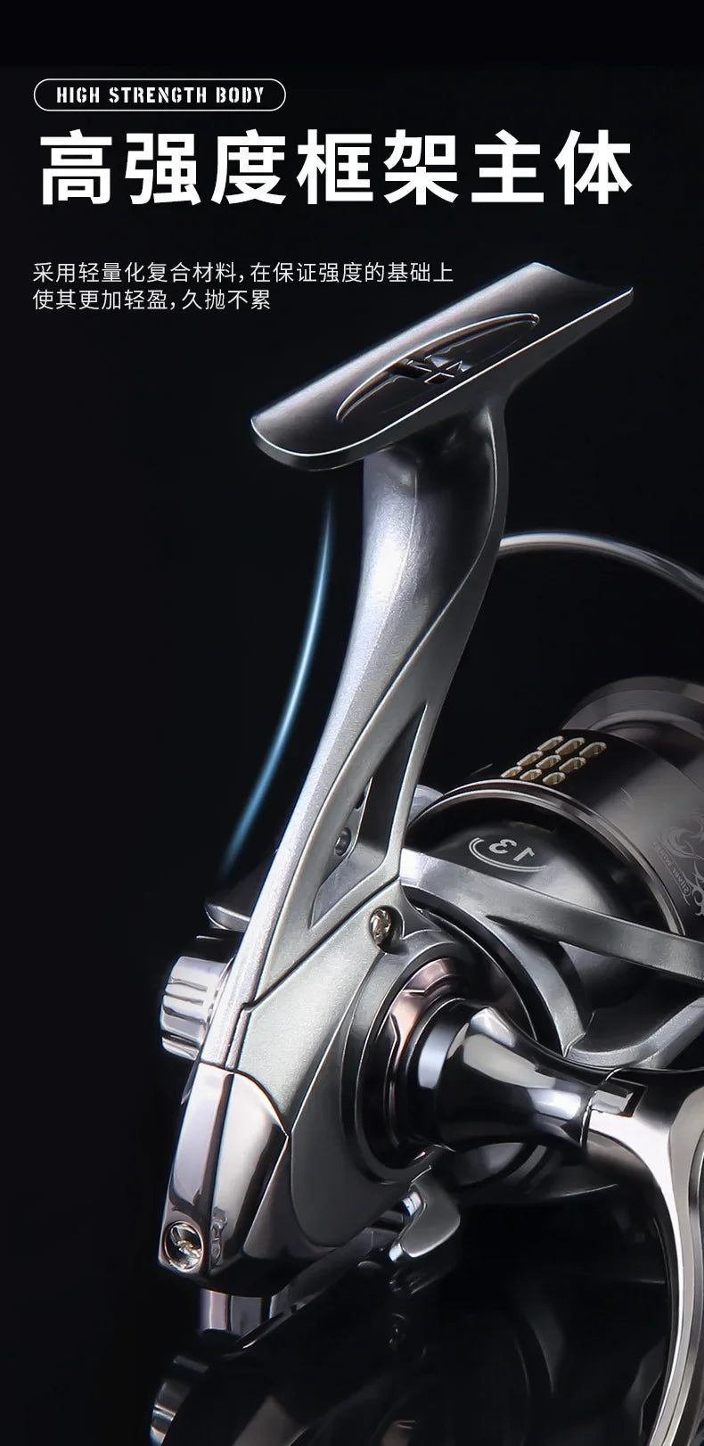 Golf Micro Spinning Reel – Double Crank | Fishing Line Roller - Cast And Catch