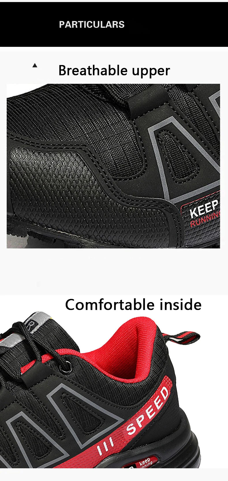 Men’s Hiking Shoes – Outdoor Rubber Sole | Non-Slip, Lightweight & Comfortable | Tactical Training & Travel Sports Shoes - Cast And Catch