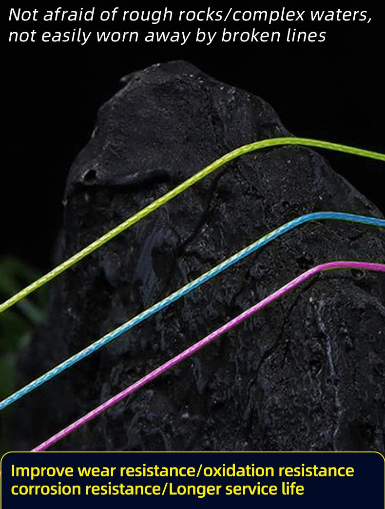 OBSEQUIO X12 Strands Braided PE Fishing Line – Freshwater & Saltwater | Japan YGK Multifilament Wire - Cast And Catch
