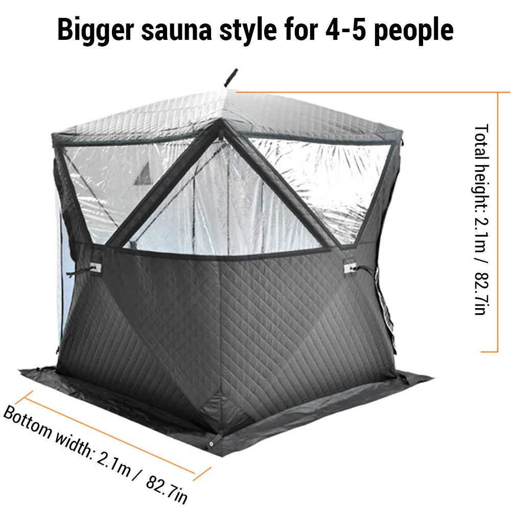 Easy Set-Up Winter Ice Fishing Tent – Portable Shelter | Waterproof & Windproof | Winter Fishing Equipment - Cast And Catch
