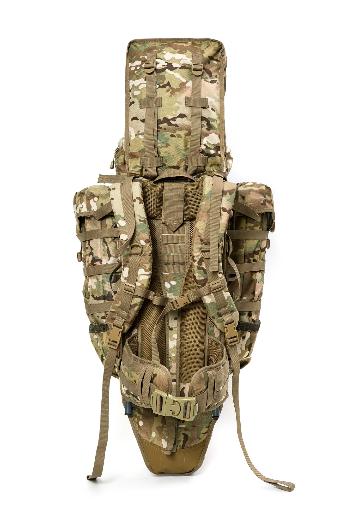 Military Sniper Backpack – 80L | Tactical Waterproof Pack | G4 Gun Scabbard | Rain Cover | Adjustable Frame | Elite Forces Certified - Cast And Catch