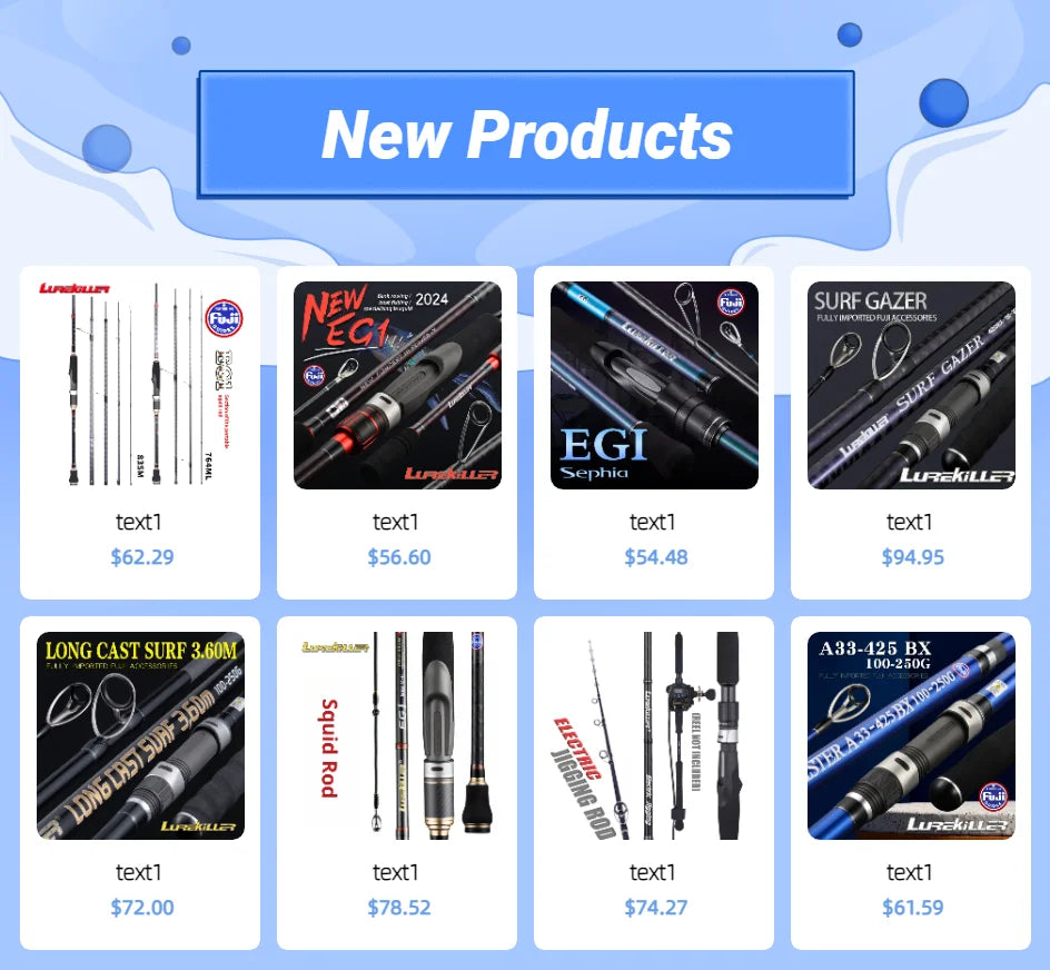 Lurekiller SurfCasting Rod – 4.2–4.5m | 545g | 46T Carbon Fiber Full X Wrap | Fuji KW Guides & Reel Seat | Bait 100–300g | Surf Gazer - Cast And Catch