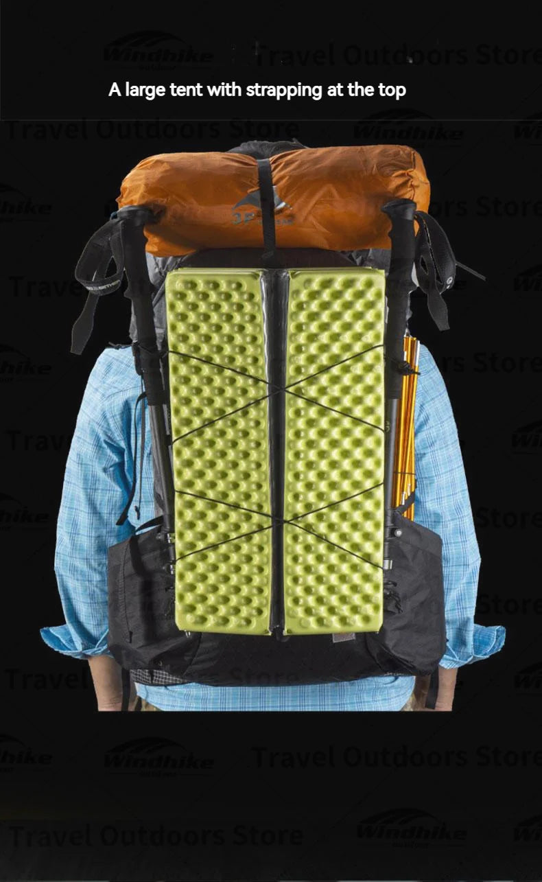 3F UL GEAR YUE Waterproof Backpack – 45+10L Ultralight | 1.1kg XPAC/UHMWPE | Rapid Adjustable, Large Capacity for Camping & Travel - Cast And Catch
