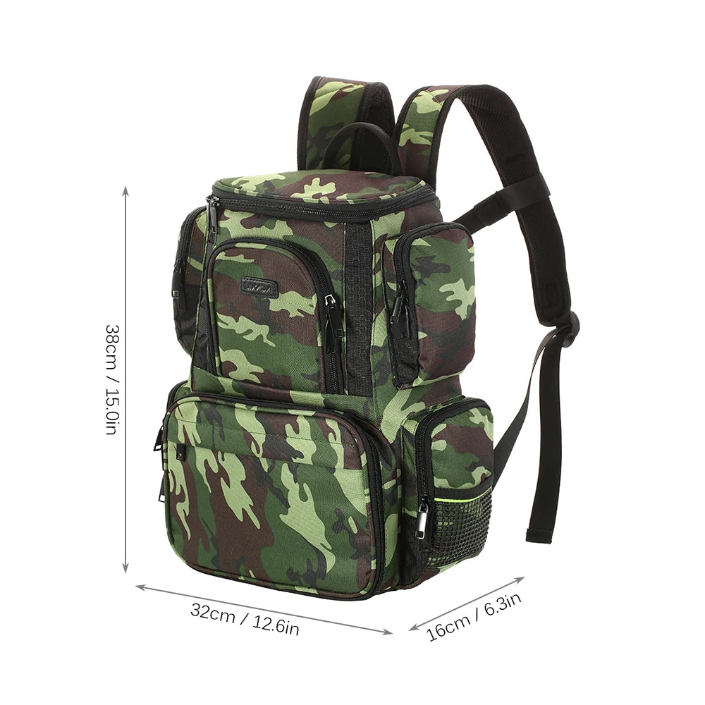 Lixada Fishing Tackle Backpack – Storage Bag with 4 Tackle Boxes for Lures & Bait - Cast And Catch