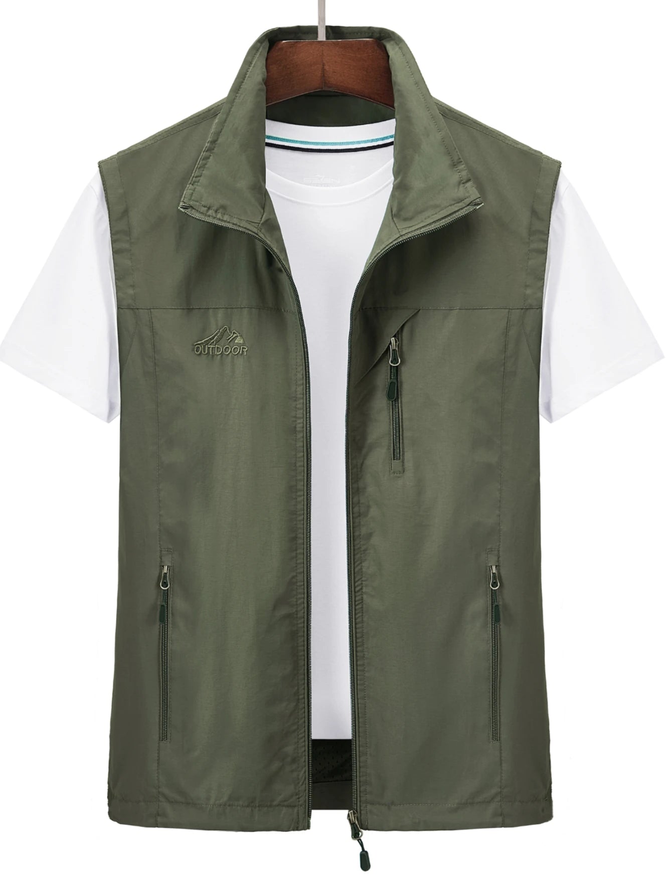Men’s Fishing Vest – 2025 Spring/Autumn | Quick-Drying Outdoor & Leisure Vest | Photography, Fishing & Work Use | Horse Clip - Cast And Catch