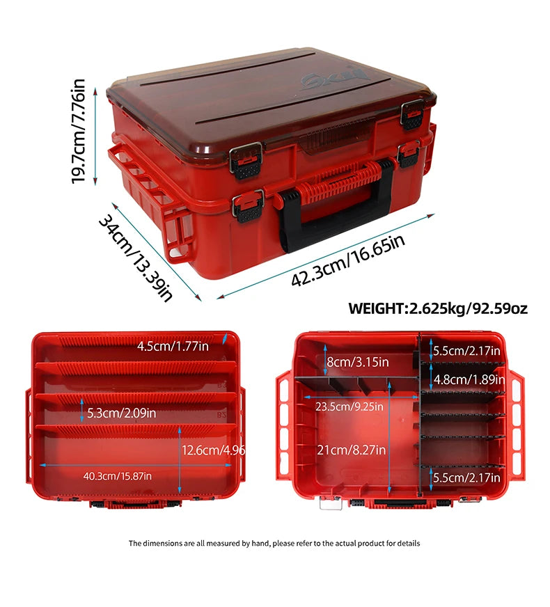 ZYZ Fishing Tackle Box – Double-Layer Multifunction Bag | Live Fish Bucket | Light Raft Equipment & Storage Case - Cast And Catch