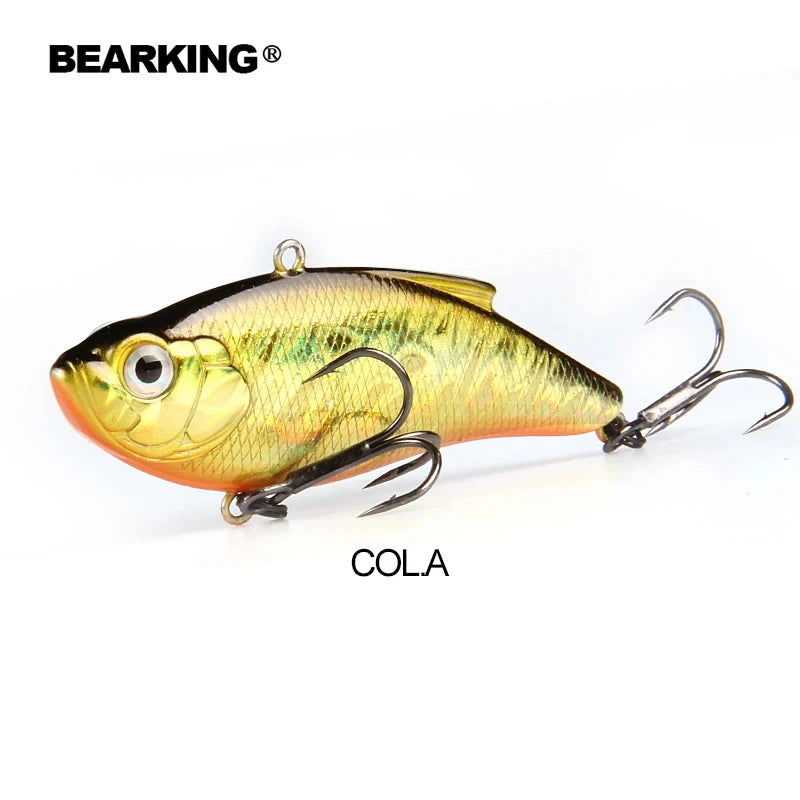 BEARKING Wobbler Lure – 7.5cm, 15g | Hard Crankbait | Artificial Bait for Pike, Bass & Trout - Cast And Catch