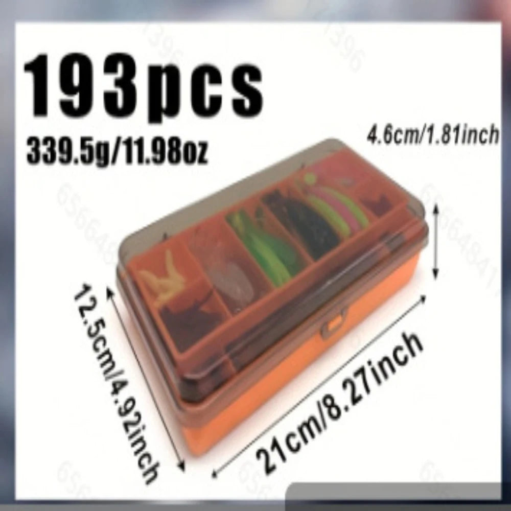 83/133/193pcs Multi-Lure Fishing Kit – Trout, Pike & Bass | Pro Gear Tackle Box | Layered Storage - Cast And Catch