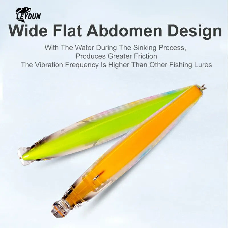 Floating Sea Bass Minnow Lure – 130mm, 20g | Flash Blade | Hard Lure | Good Action | Pike & Bass Tackle - Cast And Catch