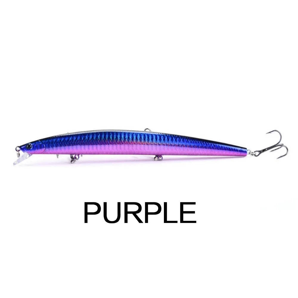 FLYSAND Crankbait Lure – 18cm, 24g | Hard Bait | Sea Wobbler | Swimming Laser Minnow | Artificial Fishing Bait - Cast And Catch