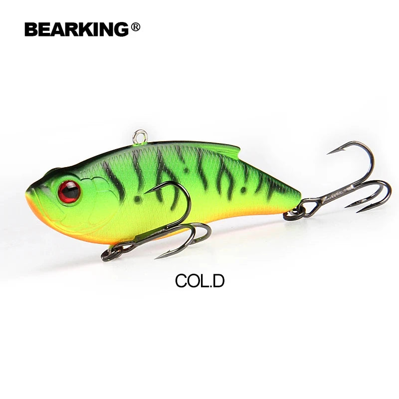 BEARKING Wobbler Lure – 7.5cm, 15g | Hard Crankbait | Artificial Bait for Pike, Bass & Trout - Cast And Catch