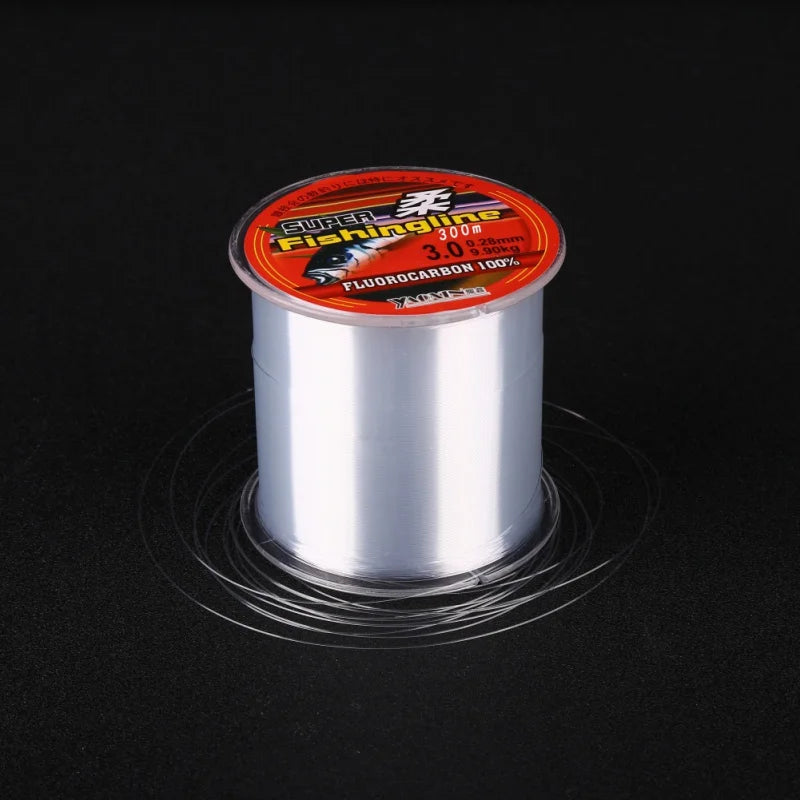 300/500m Wicker Fly Fishing Line – 3.8–21kg | Braided Nylon with Fluorocarbon Coating | Carbon Fiber Leader | Japan - Cast And Catch
