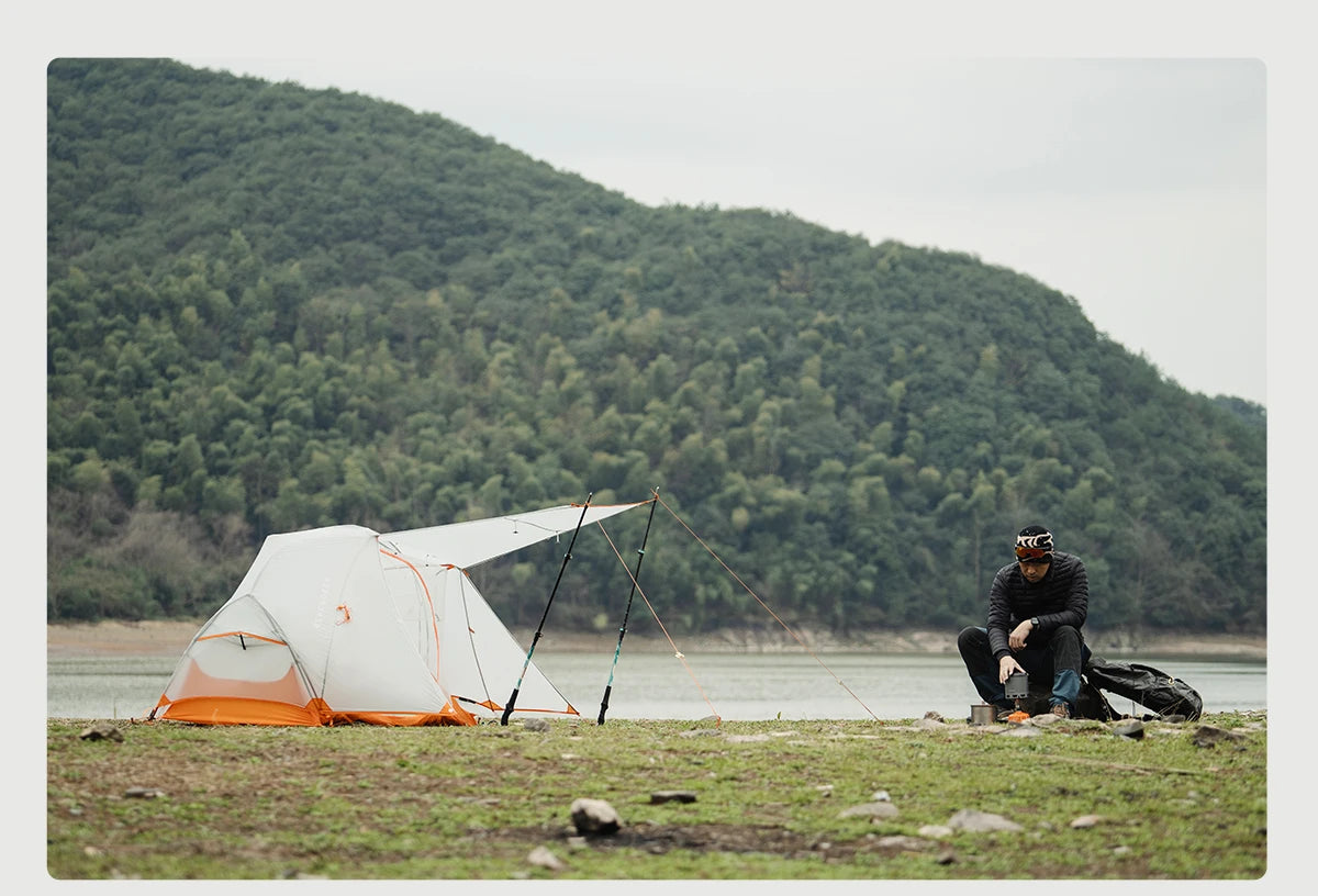 BLACKDEER Nova Camping Tent – 1 Person Ultralight | Nylon Silicone-Coated Waterproof | DAC Pole | Hiking & Backpacking | 1.08kg - Cast And Catch