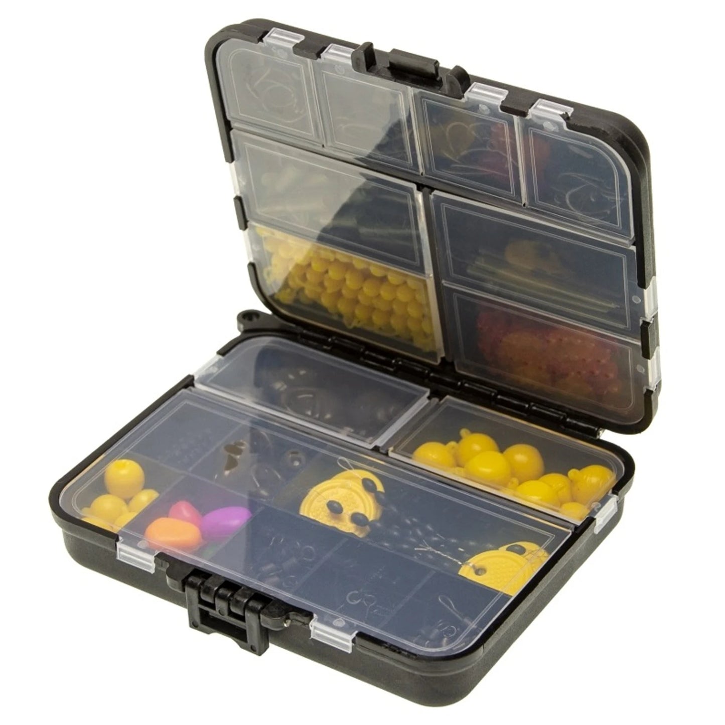 328pcs Carp Fishing Kit – Tackle Box with Swivels, Bait Floats & Fishing Needles - Cast And Catch