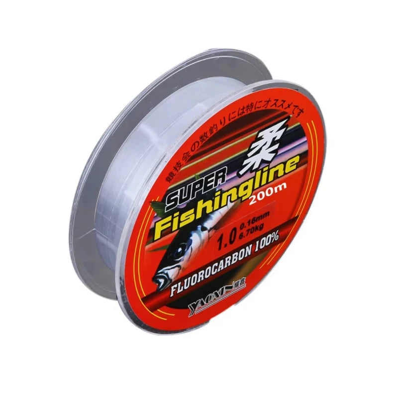 100/200m Super Strong Nylon Fishing Line – Transparent | Not Fluorocarbon | Fishing Accessories & Tackle - Cast And Catch