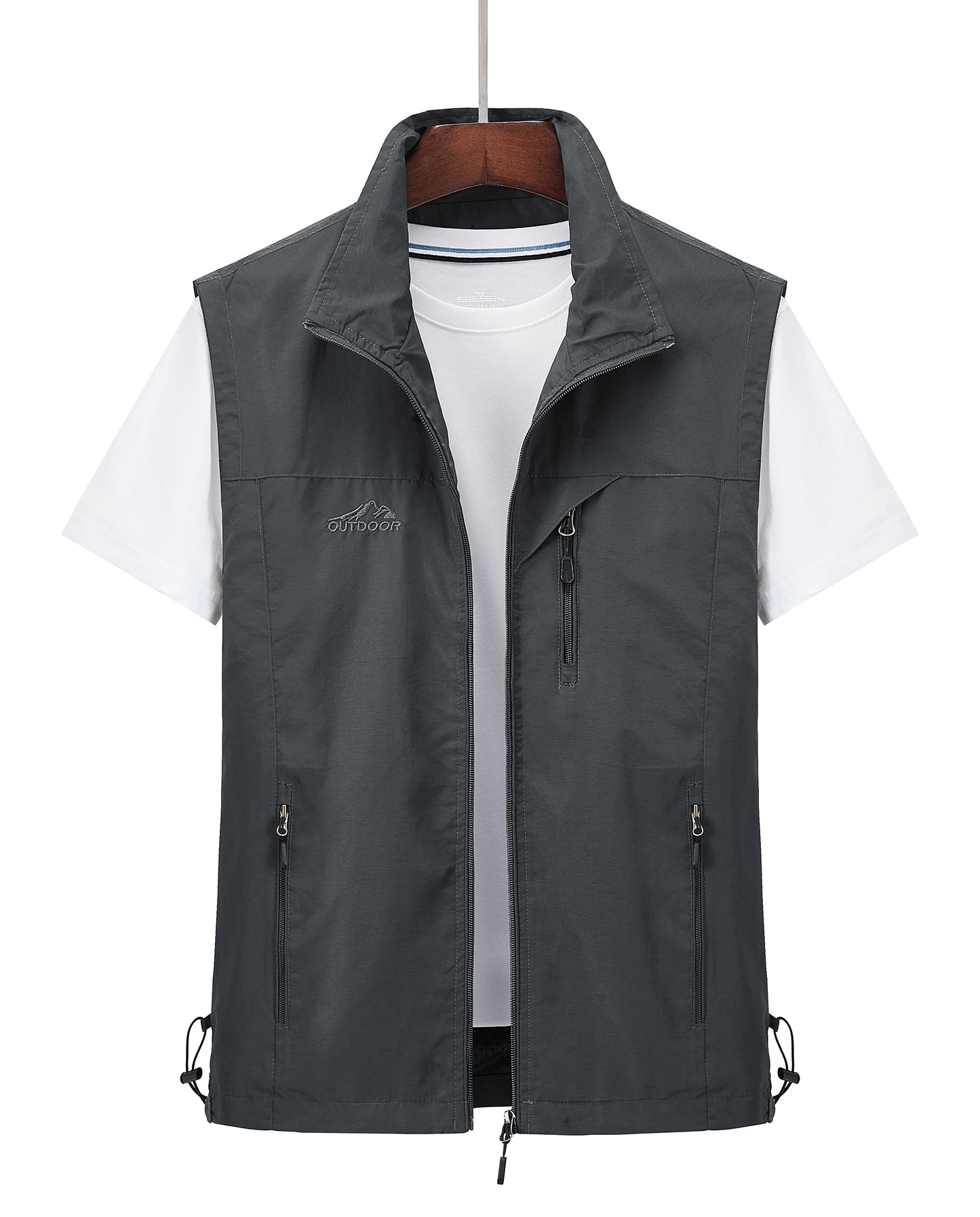 Men’s Fishing Vest – 2025 Spring/Autumn | Quick-Drying Outdoor & Leisure Vest | Photography, Fishing & Work Use | Horse Clip - Cast And Catch