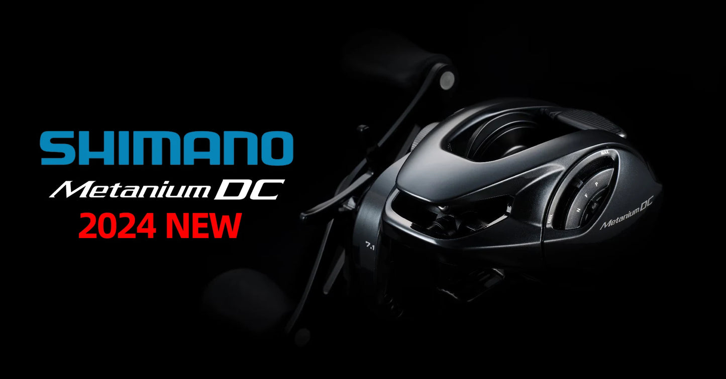 2024 SHIMANO METANIUM DC Baitcasting Reel – 10+1BB | 5kg Drag | Models 70/70HG/70XG/71/71HG/71XG | MGL Spool - Cast And Catch