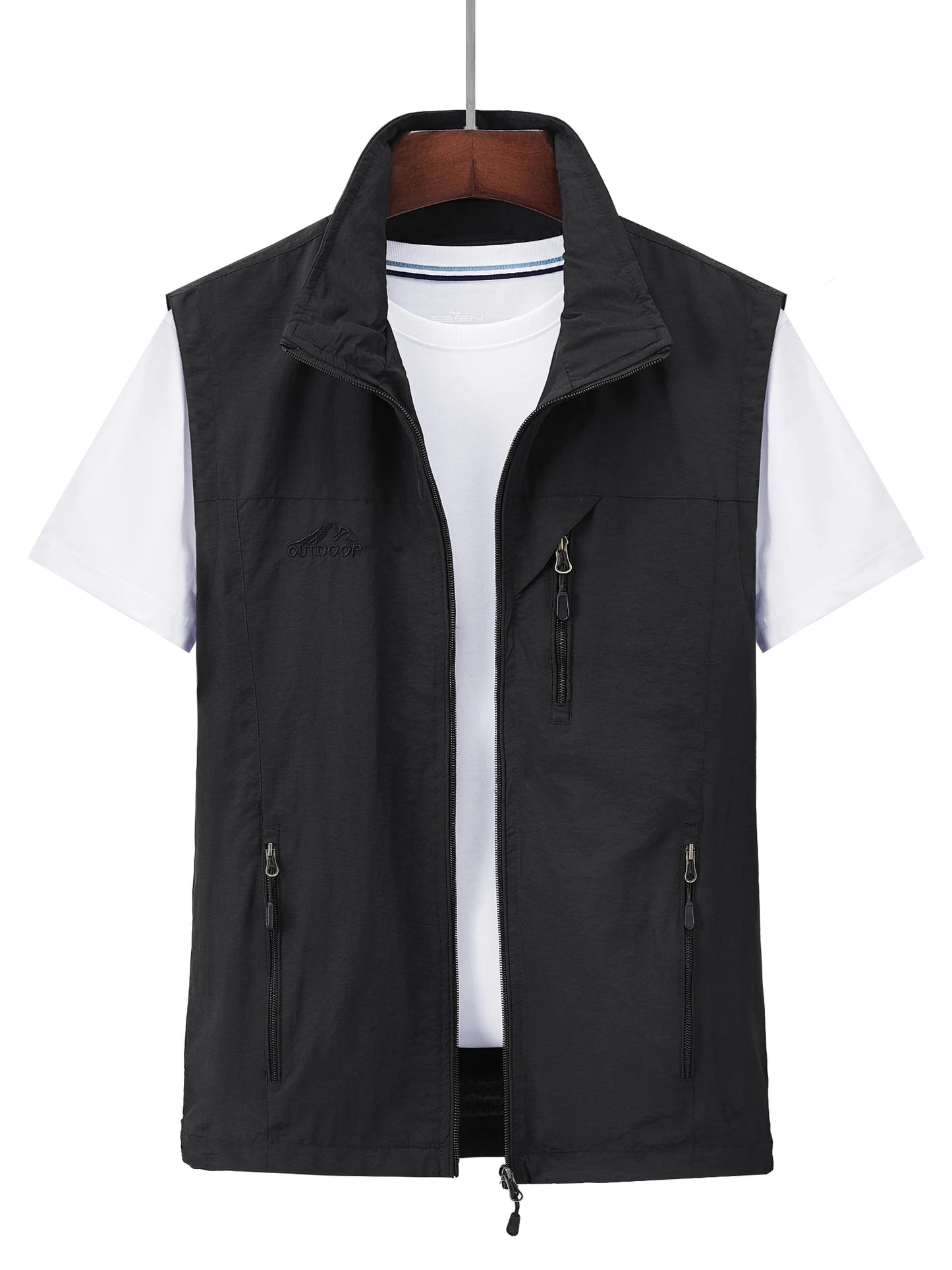Men’s Fishing Vest – 2025 Spring/Autumn | Quick-Drying Outdoor & Leisure Vest | Photography, Fishing & Work Use | Horse Clip - Cast And Catch