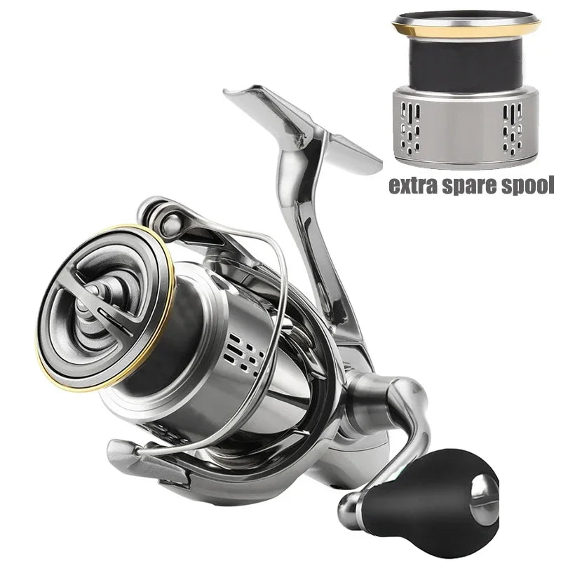 LOAWE SG Series Spinning Reel – SG1000–SG6000 | 9+1BB | Saltwater Fishing - Cast And Catch