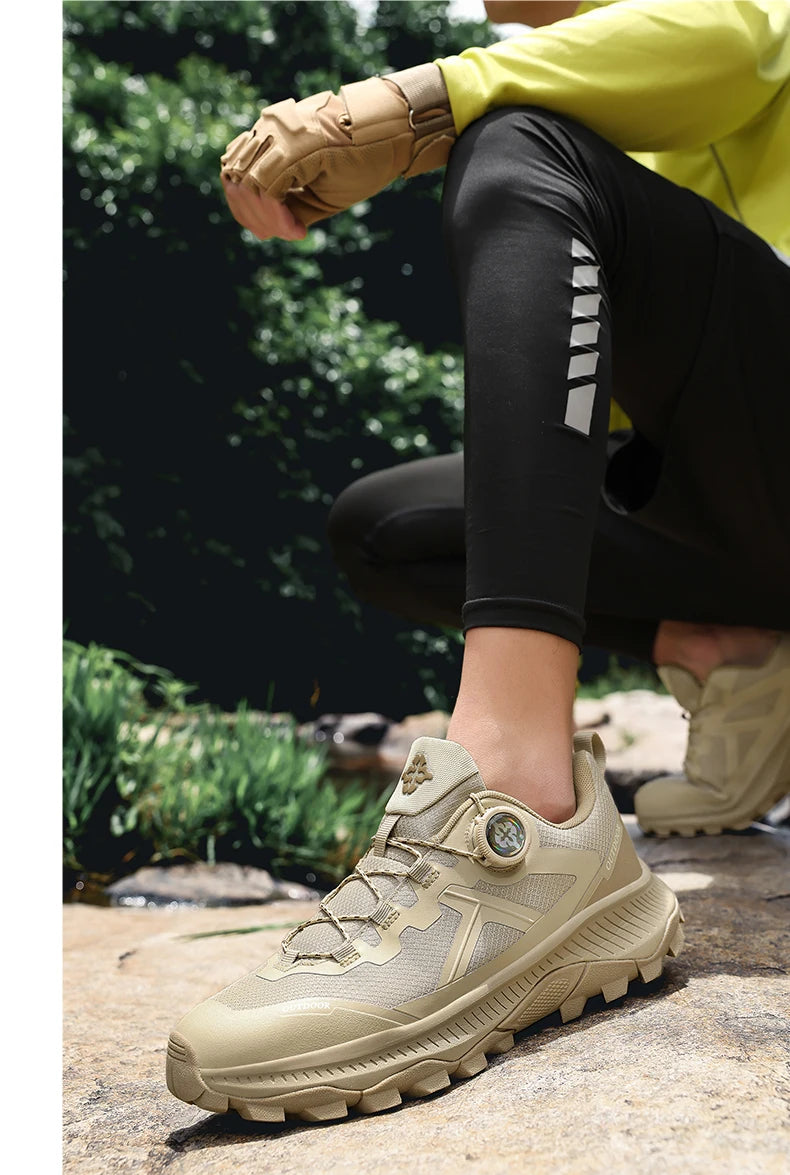 Waterproof Hiking Shoes – Men & Women | Non-Slip, Wear-Resistant Casual Sneakers | Breathable Outdoor Walking Boots - Cast And Catch