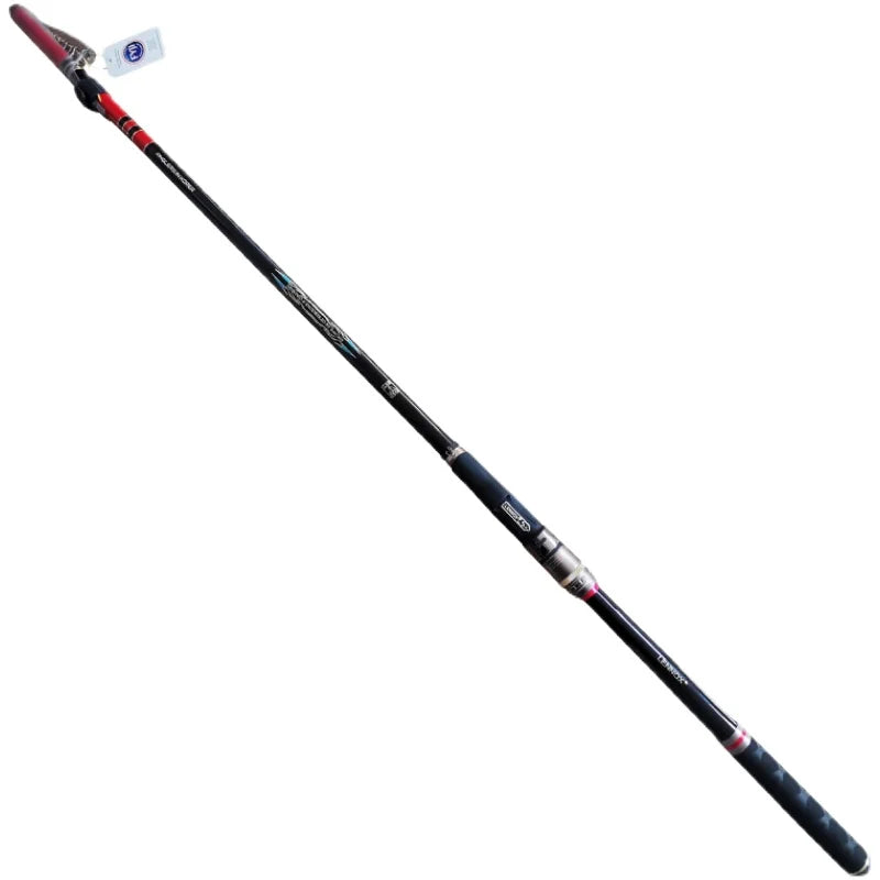 LENNOX AUGUST Rock Fishing Rod – 4–5m | Ultralight Carbon Fiber | Telescopic | Spinning | Ocean/Rock Use (400/500) - Cast And Catch