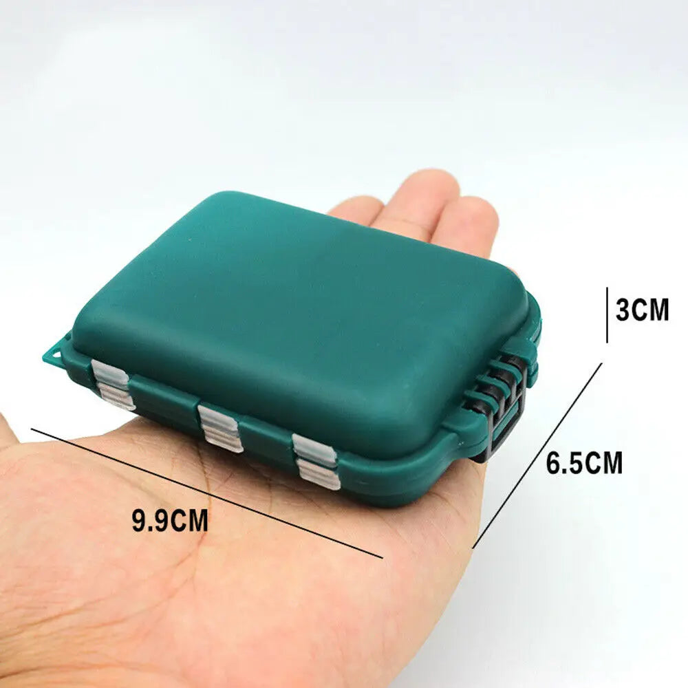 Fishing Tackle Box – 10 Compartments | Lure, Bait & Hook Storage | Organizer for Fishing Tools & Accessories - Cast And Catch