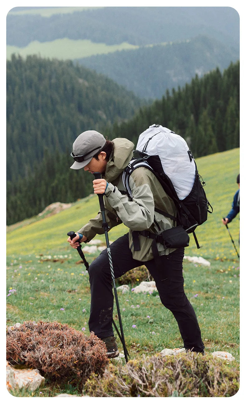 Naturehike 2025 Hiking Backpack – 40L Large Capacity | Ergonomic Design | Waterproof with Raincover | Travel & Trekking Bag - Cast And Catch