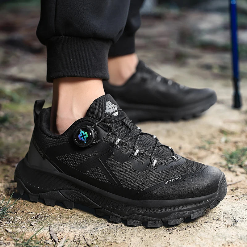 Waterproof Hiking Shoes – Men & Women | Non-Slip, Wear-Resistant Casual Sneakers | Breathable Outdoor Walking Boots - Cast And Catch