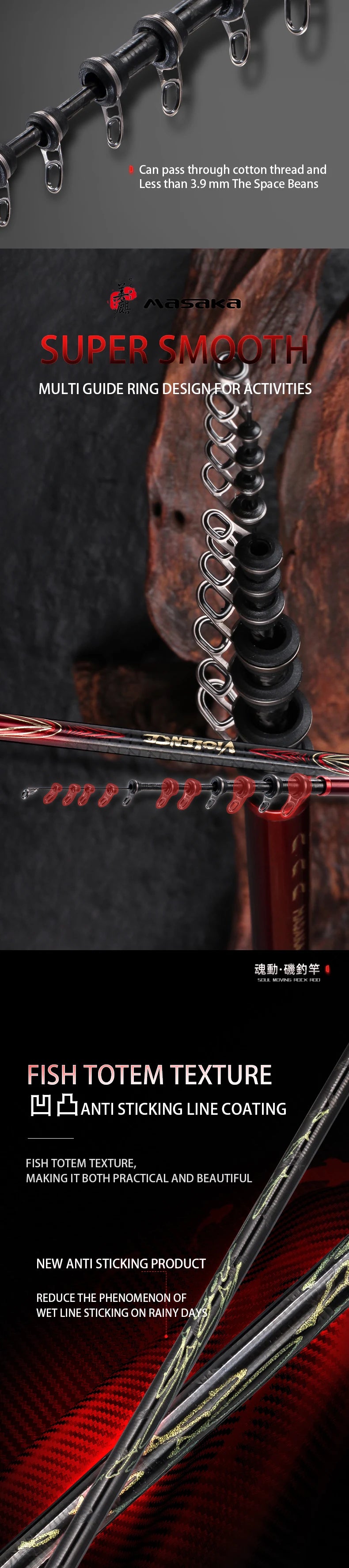 VIOLENCE STUCKY MARSAKA UL-500 Dodo Fishing Rod – Onboard & Seashore Use | Includes Extra Grass - Cast And Catch
