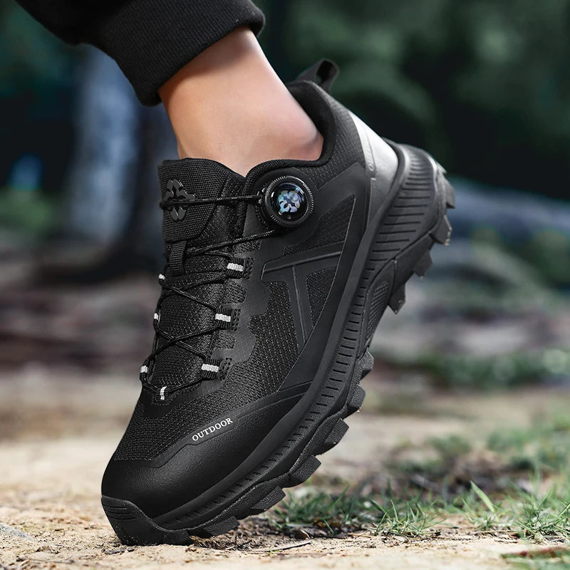 Waterproof Hiking Shoes – Men & Women | Non-Slip, Wear-Resistant Casual Sneakers | Breathable Outdoor Walking Boots - Cast And Catch