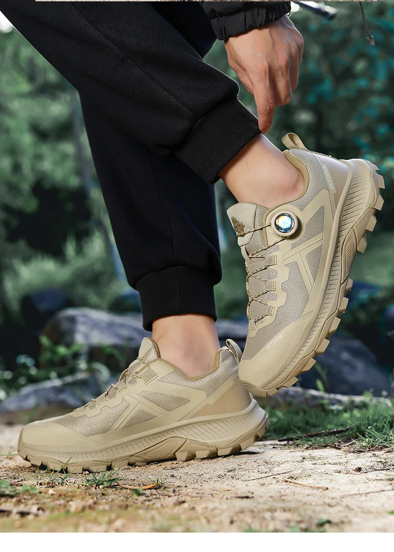 Waterproof Hiking Shoes – Men & Women | Non-Slip, Wear-Resistant Casual Sneakers | Breathable Outdoor Walking Boots - Cast And Catch